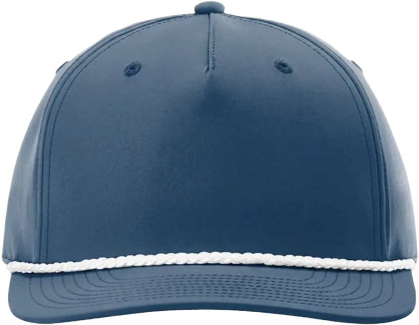 Richardson 258 light blue front panel with white rope